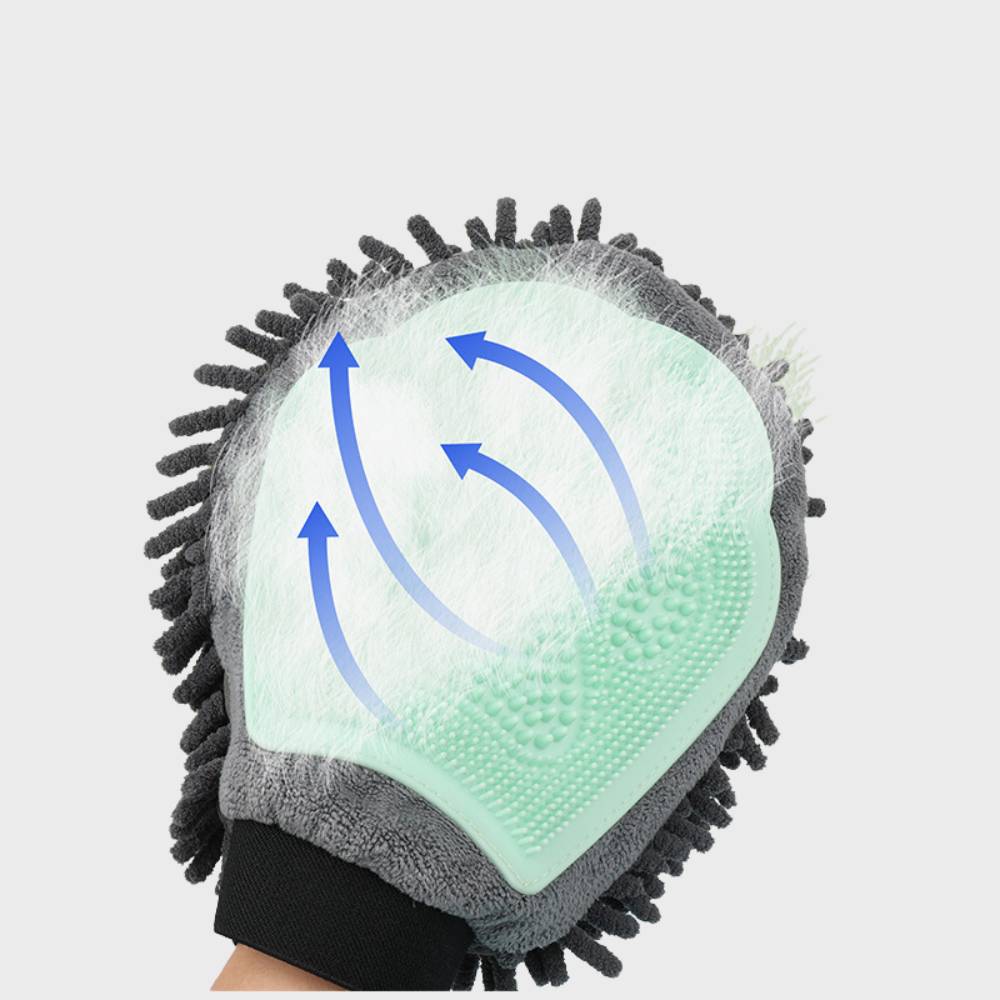 Massagehandschuh für Hunde