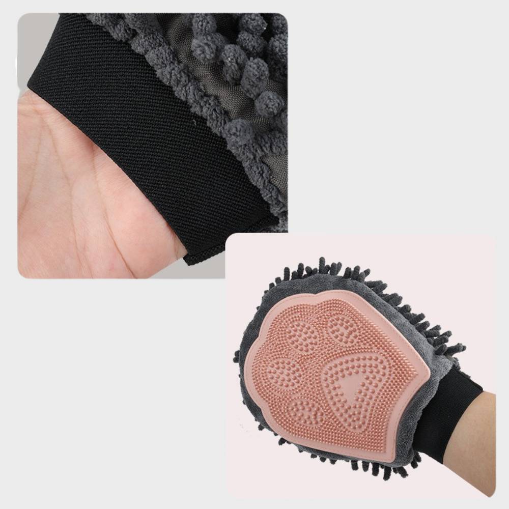 Massagehandschuh für Hunde